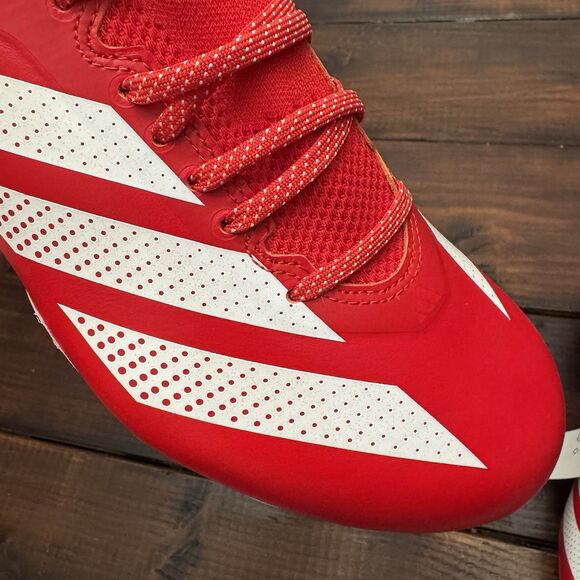 Adidas Adizero Impact + Patrick Mahomes PE Chiefs Football Cleats - Picture 5 of 12